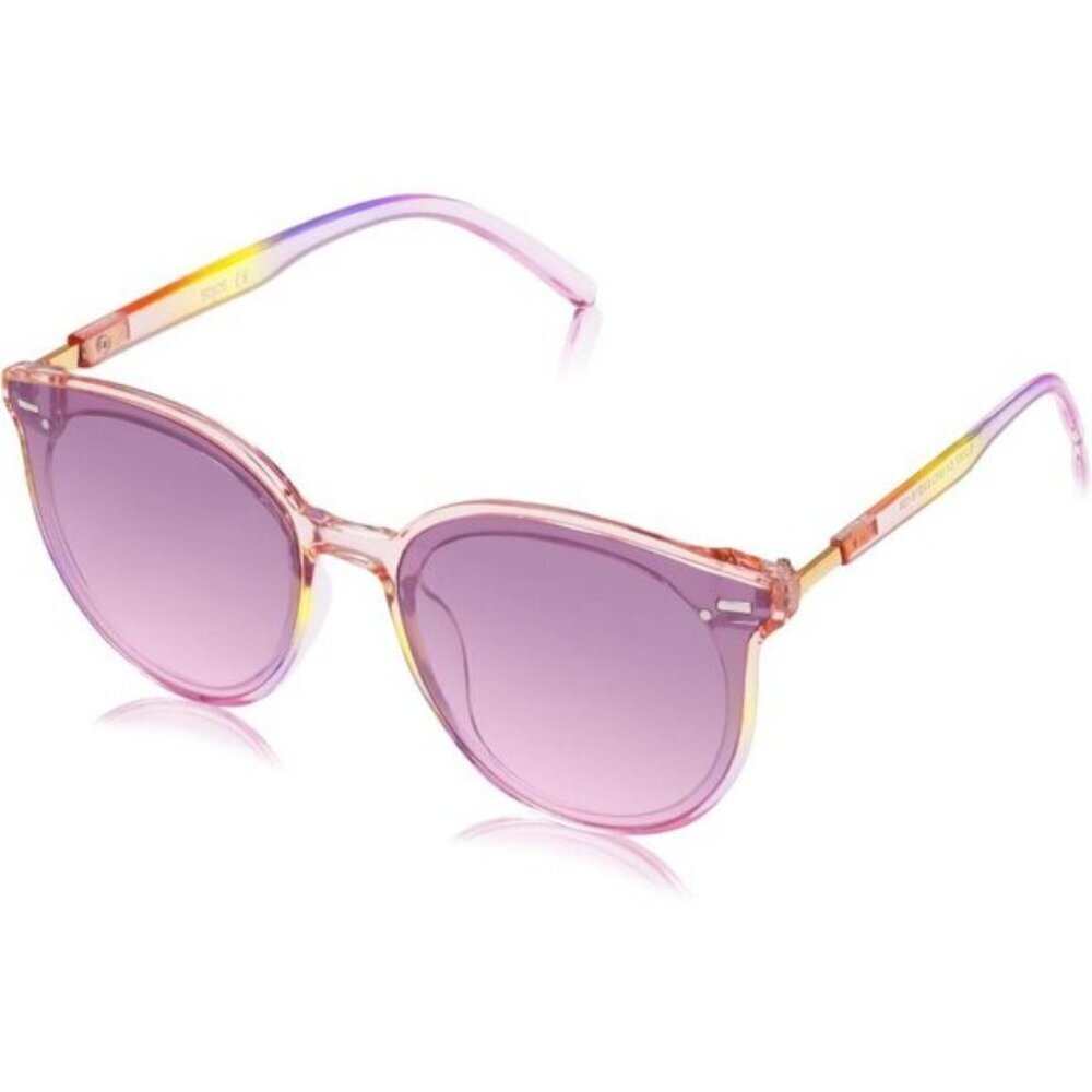 ⚡SOJOS Womens Purple Trendy Classic Round Retro Vintage Large Frame Sunglasses
